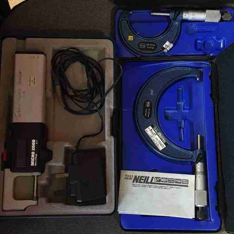 Moore & Wright Measuring Tools