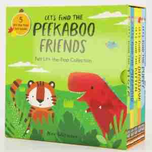 Let's Find the Peekaboo Friends Books 5 Pack