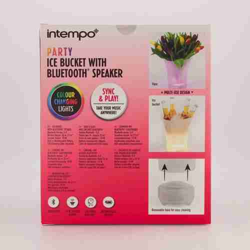 Multicolour Ice Bucket Bluetooth Speaker INTEMPO 1.1