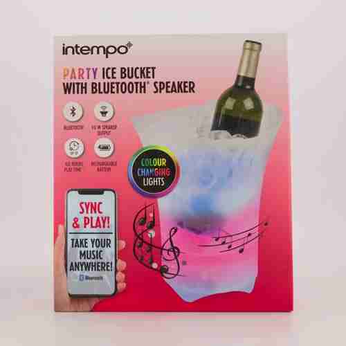 Multicolour Ice Bucket Bluetooth Speaker
