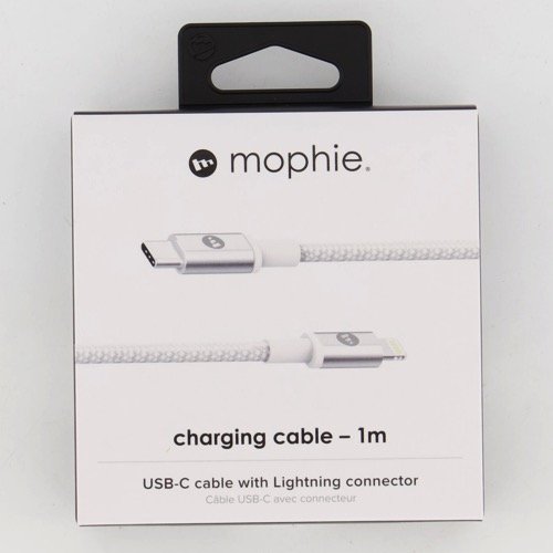 White USB C Lightning Connector 1m