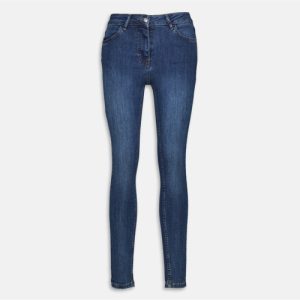 Blue High Rise Classic Skinny Jeans
