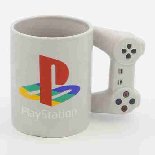Playstation Controller Mug Grey