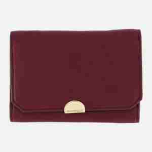 Leather Flap Cover Purse