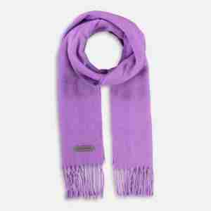 Lilac Knit Scarf