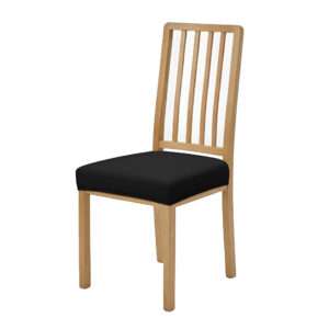Anyseat Black Stretch Chair Cover