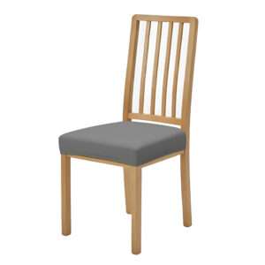 Anyseat Plain Grey Stretch Chair Cover