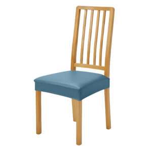 Anyseat Lake Blue PU Leather Chair Cover