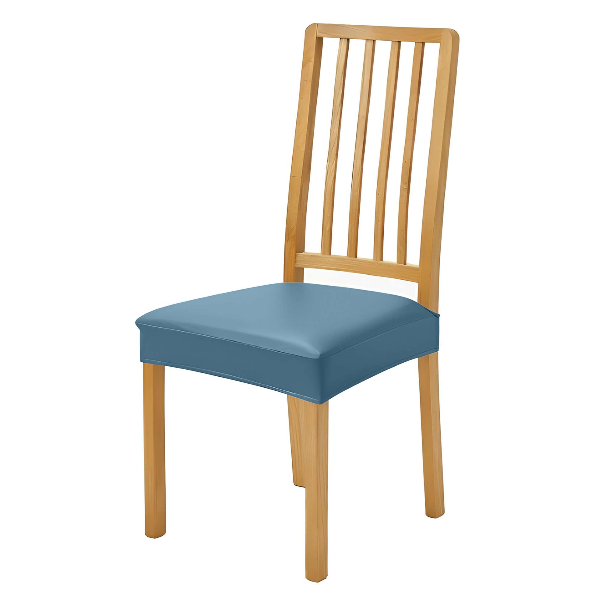 Anyseat Lake Blue PU Leather Chair Cover