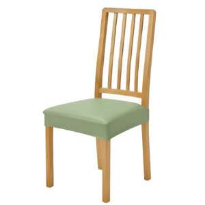 Anyseat Light Green PU Leather Chair Cover
