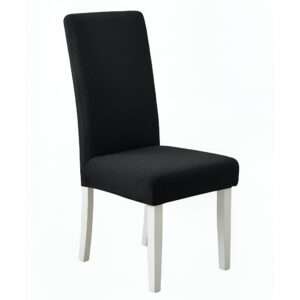 Anyseat Black Stretch Slipcover Chair Cover