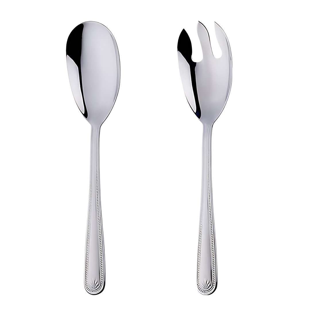 Anygleam Silver Giant Spoon & Fork Set