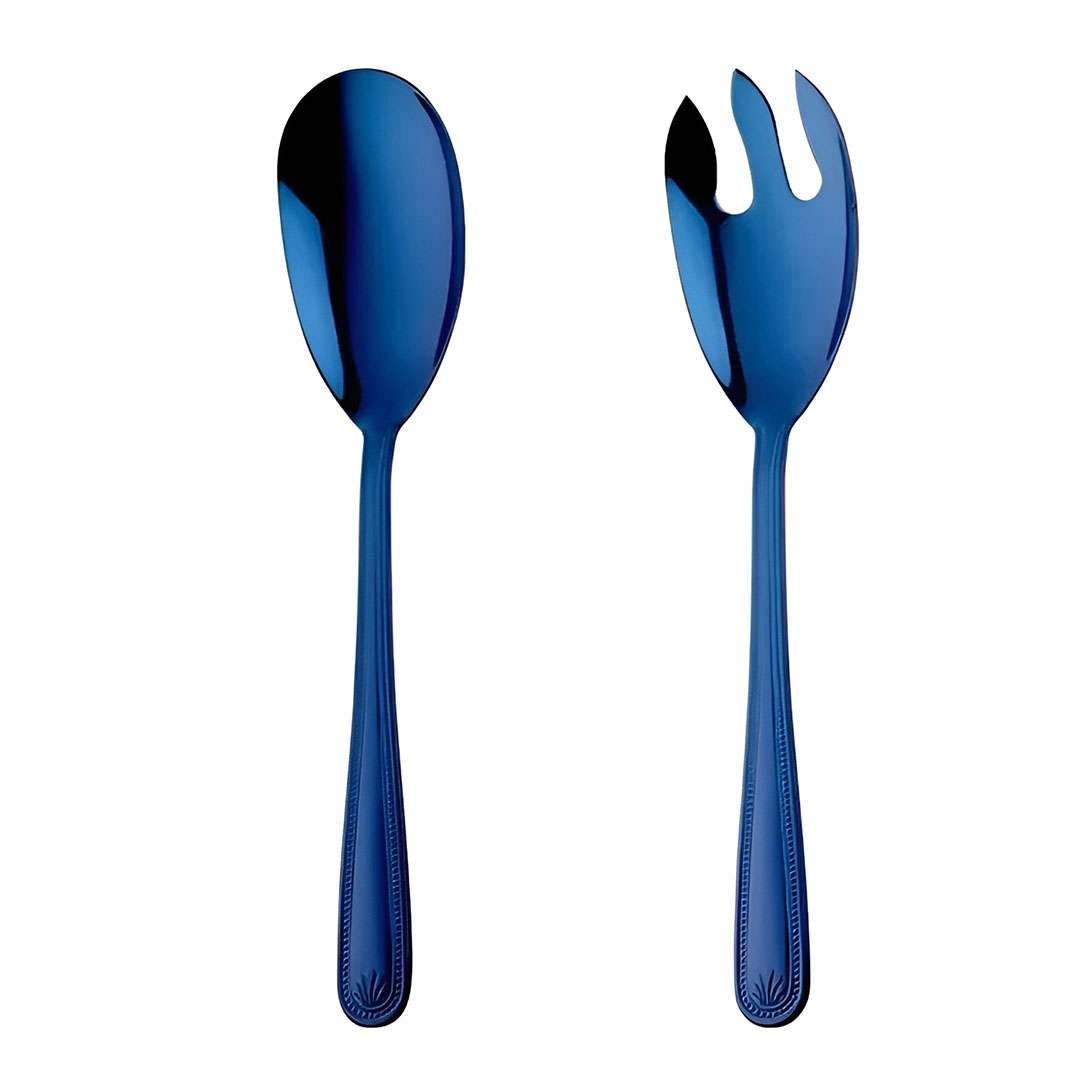 Anygleam Blue Giant Spoon & Fork Set