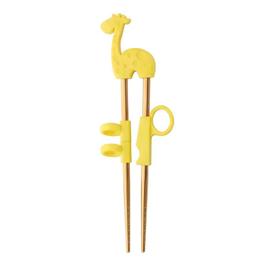 Anygleam Yellow Gold Giraffe Chopsticks