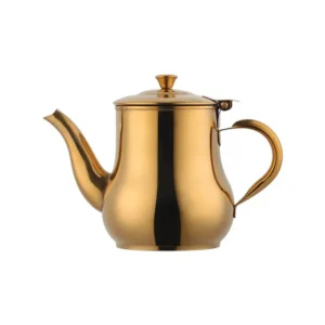 Anygleam Gold Stainless Steel Teapot