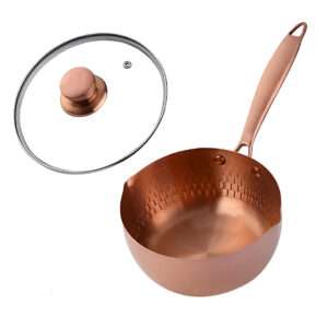 Anygleam Stock Pot Rose Gold Stainless Steel