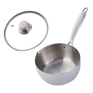 Anygleam Stock Pot Silver Stainless Steel