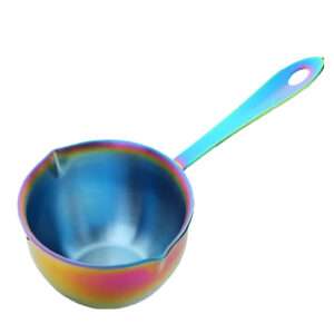 Anygleam Pouring Pots Rainbow 2pcs Stainless Steel
