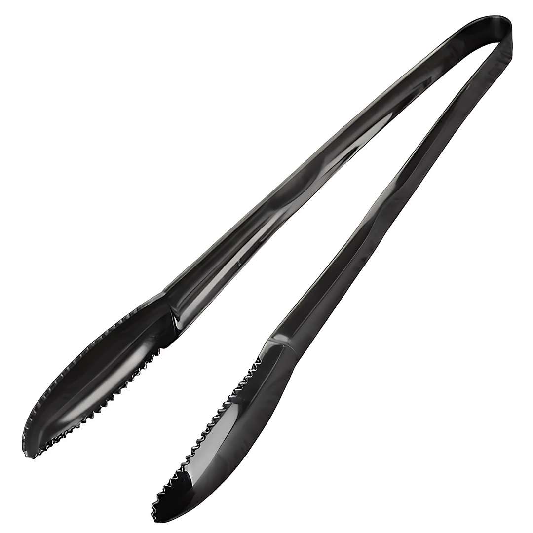 Anygleam Black Stainless Steel Tong 1pc