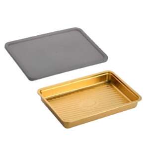Anygleam Gold Stainless Steel Crisper Box