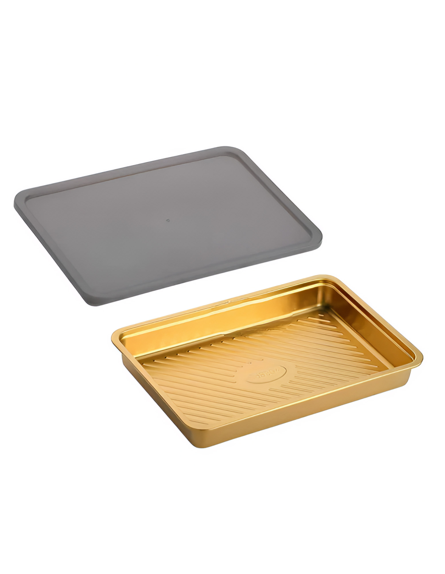 Anygleam Gold Stainless Steel Crisper Box