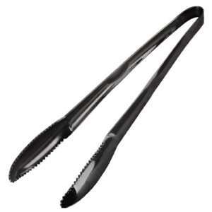 Anygleam Black Stainless Steel Tong – 2pcs Clip