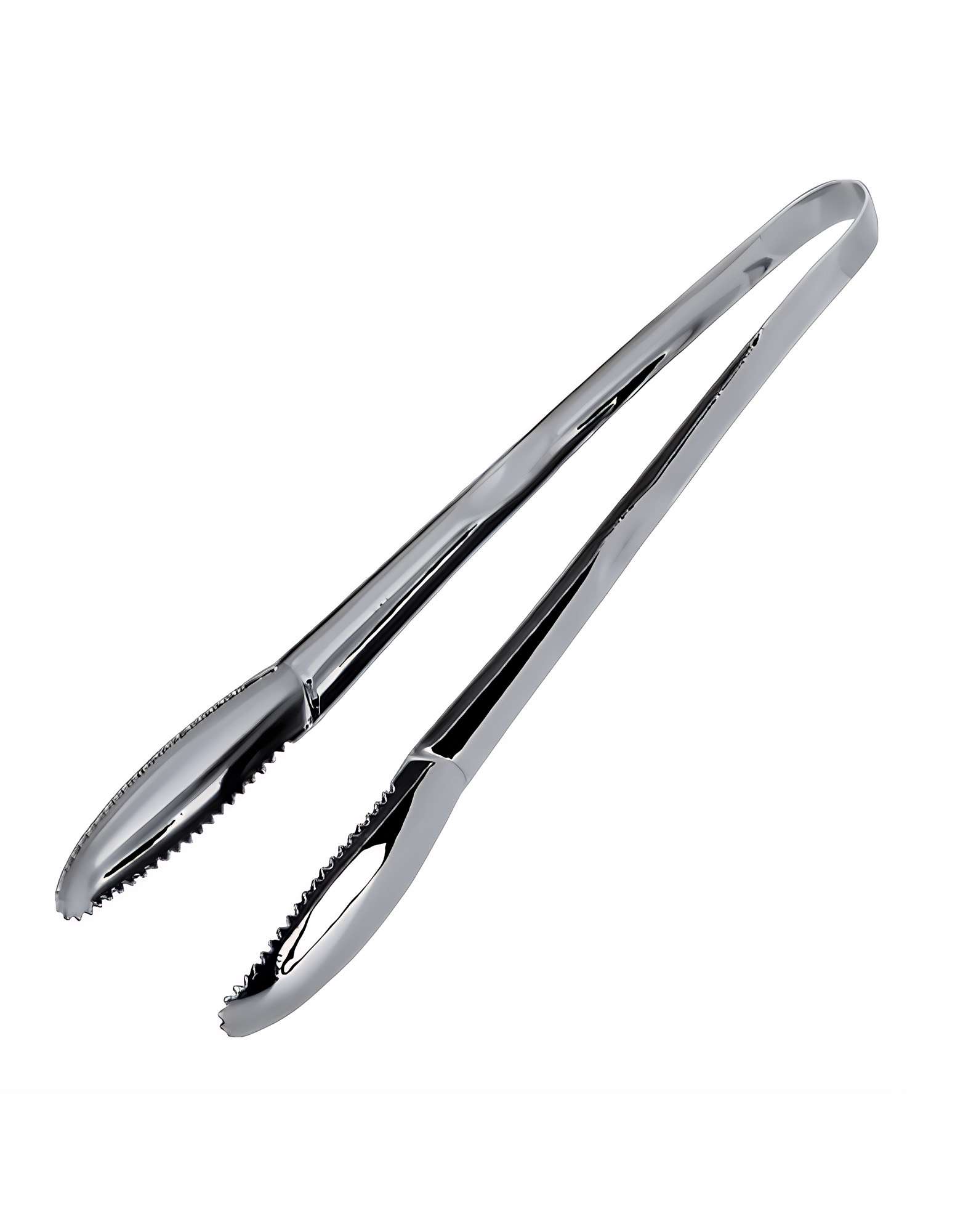 Anygleam Silver Stainless Steel Tong – 2pcs Clip