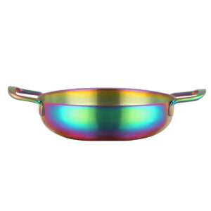 Anygleam Stock Pot Rainbow no.0-L Stainless Steel