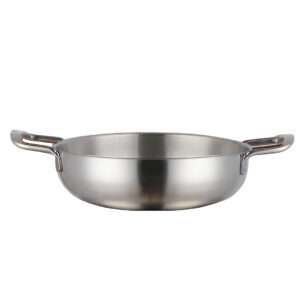 Anygleam Stock Pot Silver-L Stainless Steel