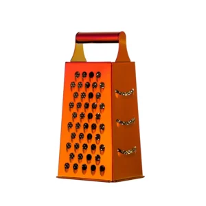Anygleam Orange Stainless Steel Food Slicer