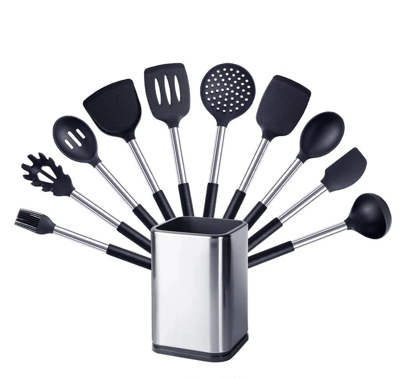Anygleam Utensils Set 10pcs with Storage Box
