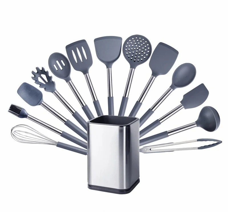 Anygleam Utensils Set 13pcs with Storage Box