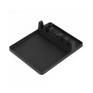 Anygleam Spoon Rest Lid Holder Medium Black