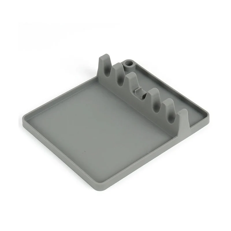 Anygleam Spoon Rest Lid Holder Medium Grey