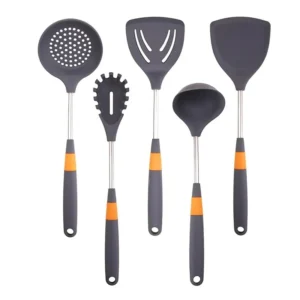 Anygleam Cooking Utensil Set Spatula Grey 5pcs