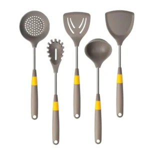 Anygleam Cooking Utensil Set Spatula Khaki 5pcs