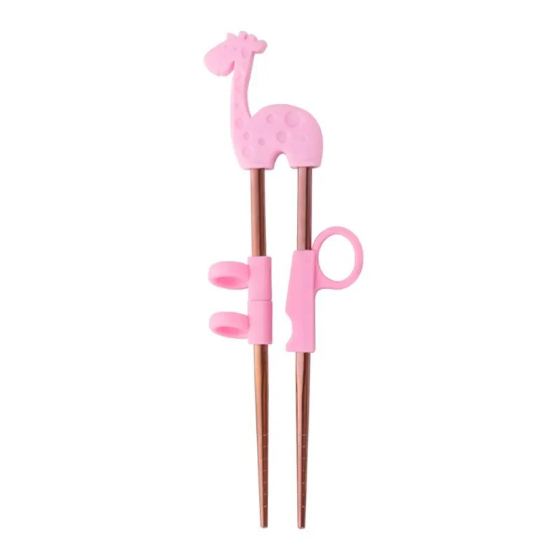 Anygleam Rainbow Red Giraffe Chopsticks