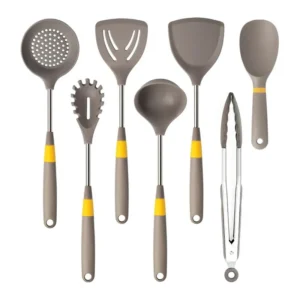 Anygleam Utensil Set 6pcs Khaki with 1 Tong