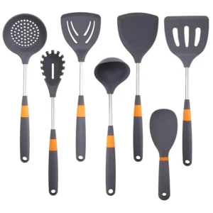 Anygleam Cooking Utensil Set Spatula Grey 7pcs