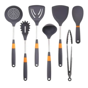 Anygleam Cooking Utensil Set 6pcs Spatula w/ 1Tong