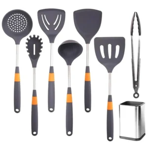 Anygleam Utensil Set 7pcs Spatula w/ 1 Storage Box