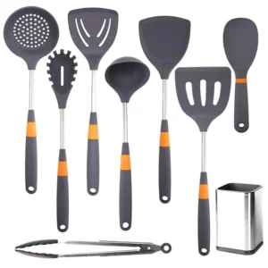 Anygleam Utensil Set 7pcs Spatula w/ 1 Storage Box