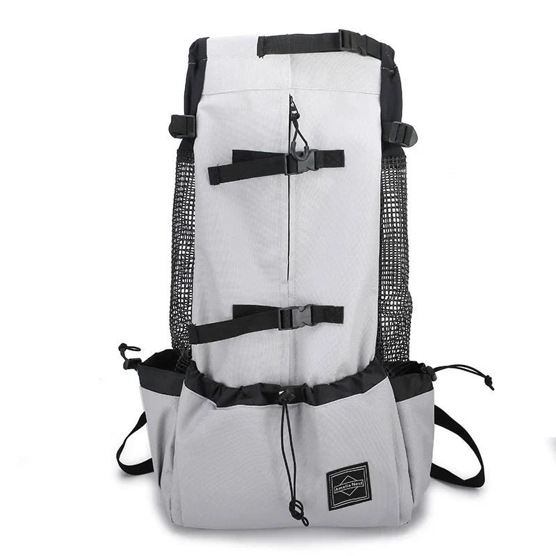 Anypet Small Light Gray Pet Carrier Backpack