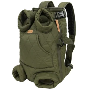 Anypet Green Cozy Winter Pet Carrier Backpack