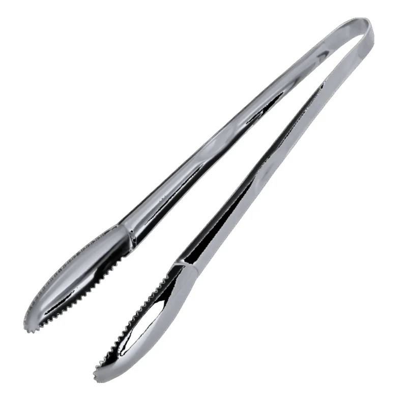 Anygleam Silver Stainless Steel Tong