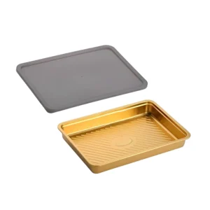 Anygleam Gold Stainless Steel Crisper Box