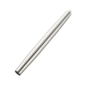 Anygleam Silver Stainless Steel Rolling Pin