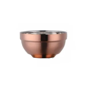 Anygleam Rose Gold Rice Bowls Small – 5Pcs