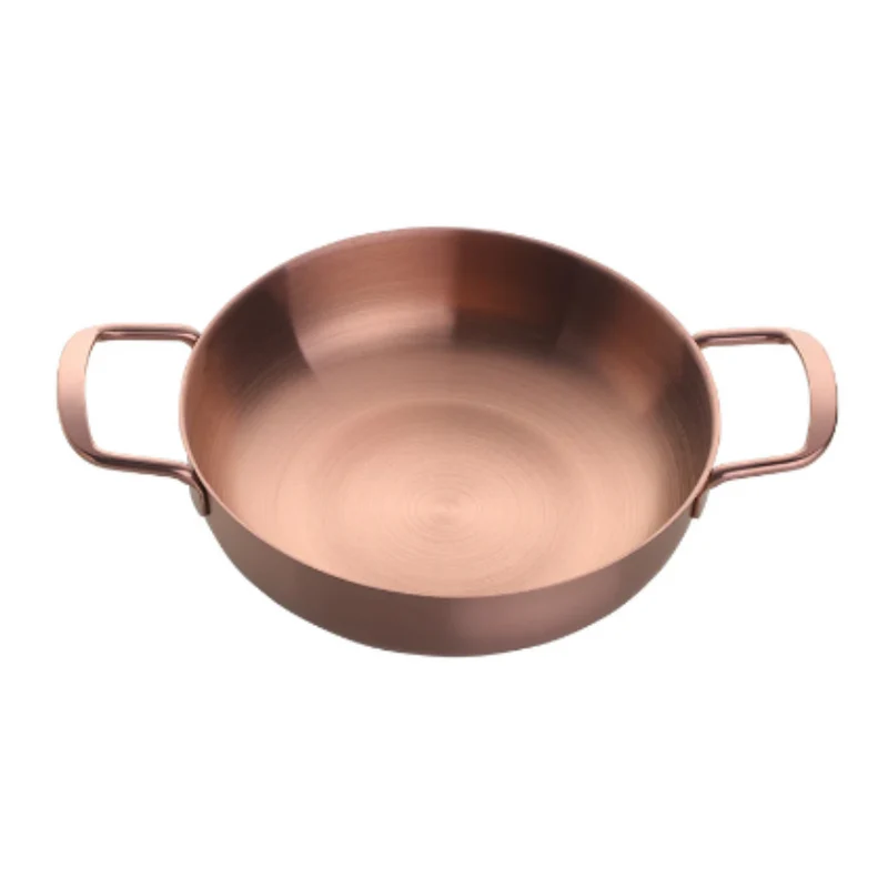 Anygleam Stock Pot Rosegold-S Stainless Steel