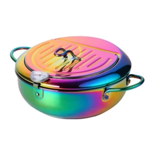 Anygleam Frying Pan Rainbow no.0 Stainless Steel